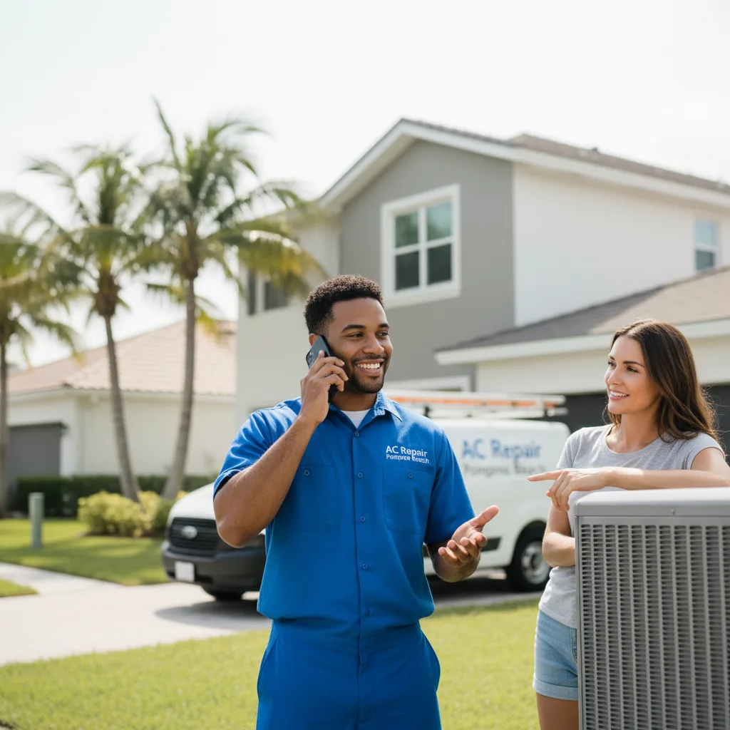 AC Repair Pompano Beach customer support in Postville